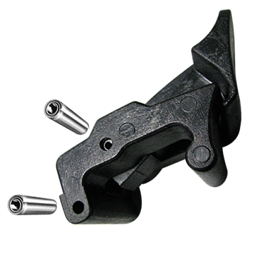CURRENT SOLUTION: SPIROL Engineering recommended a Light Duty Coiled Pin for use in this assembly.