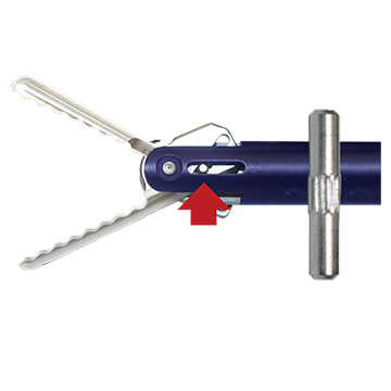 Original assembly using Knurled Solid Pin